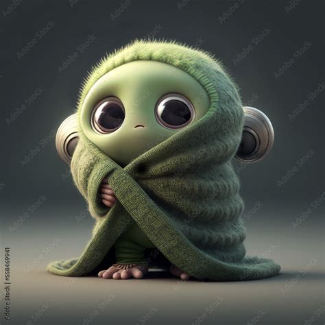 cute baby alien.